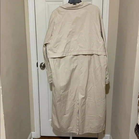 Free People We the Free Perry washed trench coat in oak - Picture 9 of 9